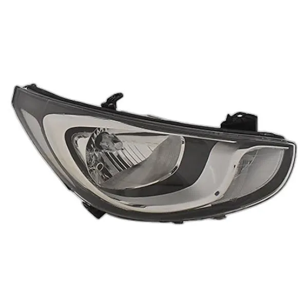 Optico derecho para hyundai accent rb 2011 2015